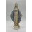 STATUE ALBATRE 17CM - Vierge Miraculeuse polychrome