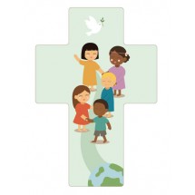 HOWOKI - CROIX ENFANTS DU MONDE VERT 009V