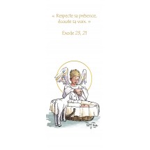 Signet Petit Page 0192 - Ange Agneau